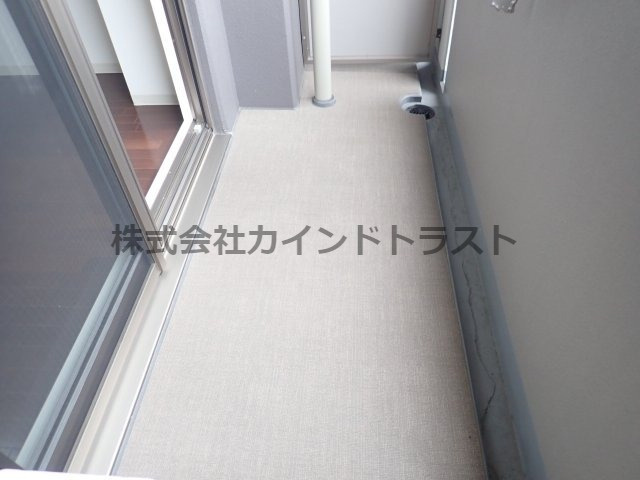 レジデンス中之島公園のバルコニー