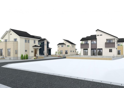 【外観パース】 | 上里町七本木　新築分譲住宅　全10棟　10号棟 | 外観パース