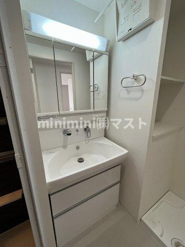 ノーブルスクエア新町の洗面所