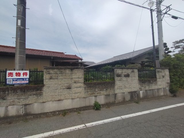 高崎市棟高町売地の外観