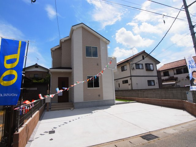 新築　前橋市西片貝町9期　Heartful Town　1号棟の外観|新築　前橋市西片貝町9期　Heartful Town