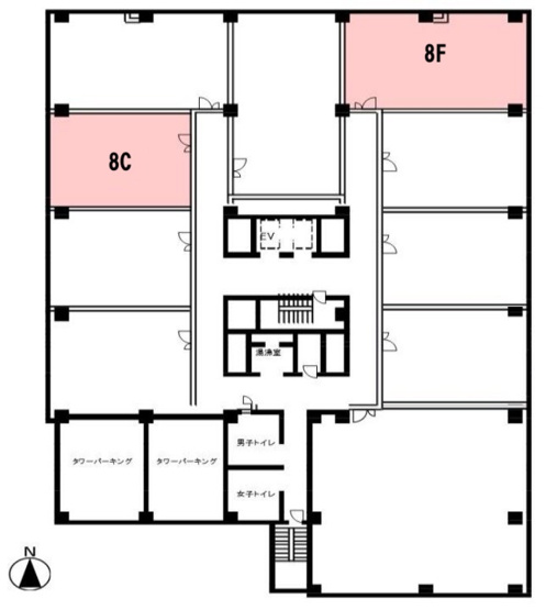 【間取り】 | 岡山ニューシティビル