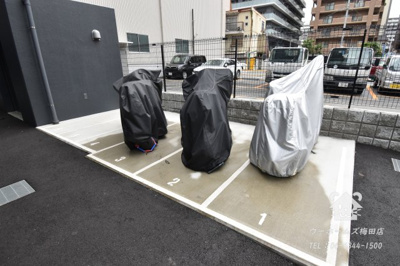 【その他共用部分】 | ジオエント福島野田 | バイク置場