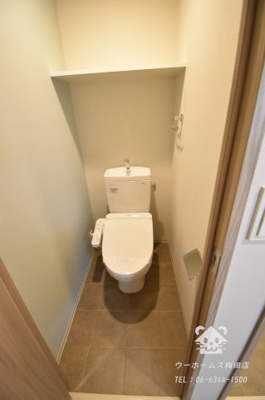 【トイレ】 | ジオエント福島野田 | 清潔感のあるトイレです