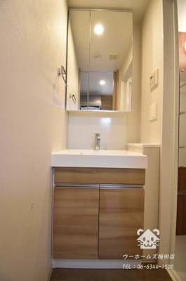 【独立洗面台】 | ジオエント福島野田 | 独立洗面台です