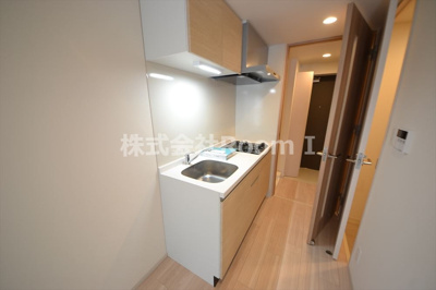 【キッチン】 | Dimus北浜 | コンパクトなキッチンで掃除もラクラク