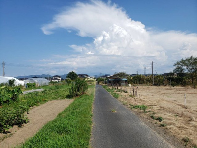 【前面道路含む現地写真】 | 鳥取市賀露町西１丁目畑