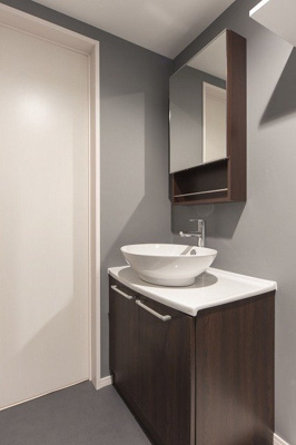 【独立洗面台】 | ラ・フォート那珂 | 別号室の写真になります。現況優先。