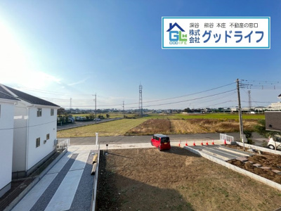 【展望】 | 深谷市曲田3期　新築住宅　全5棟　3号棟
