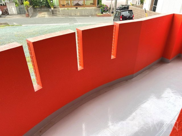 みゆきサンプラザのバルコニー