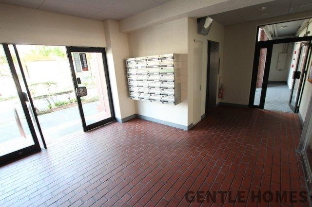 ライオンズマンション高宮第５のエントランス