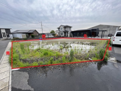 【外観】 | 売土地：蓼池分譲 | 境界はイメージとなります。