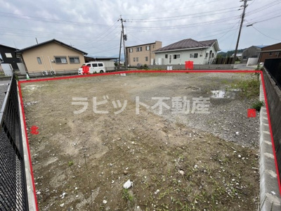 【外観】 | 売土地：蓼池分譲 | 境界はイメージとなります。