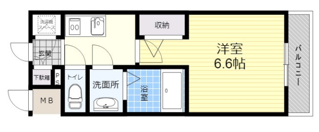 【間取り】 | エスリード新大阪ヴェルデ