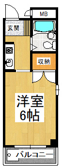 【間取り】 | プチメゾン滝谷