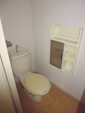七宝ハイツB棟のトイレ|トイレもきれいです