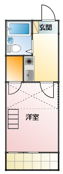 カーサ井原の間取り