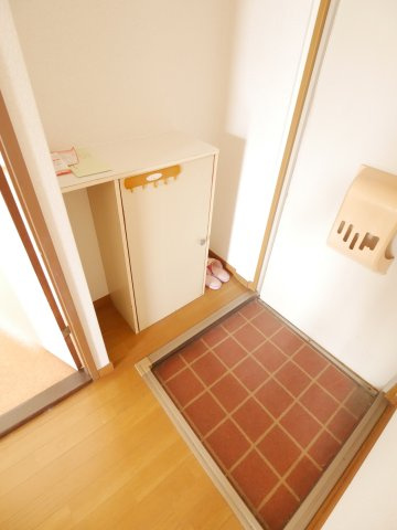 ハイツ山田の玄関|きれいな玄関です