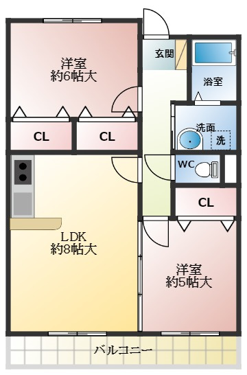 【間取り】 | アシスト三伯