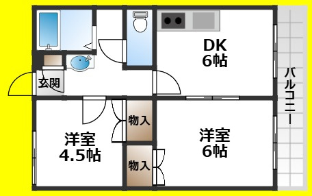 【間取り】 | クレスト桃山台