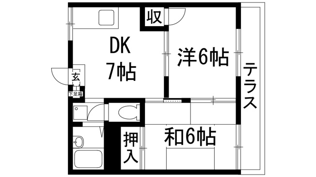 【間取り】 | 脇屋ハイツ