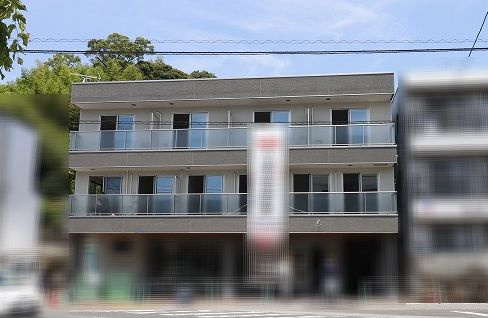 シェリーアパートメントの外観|外観もきれいです