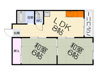 【間取り】 | 大栄マンション