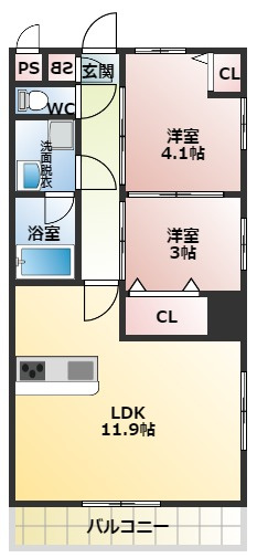 【間取り】 | セレーナ