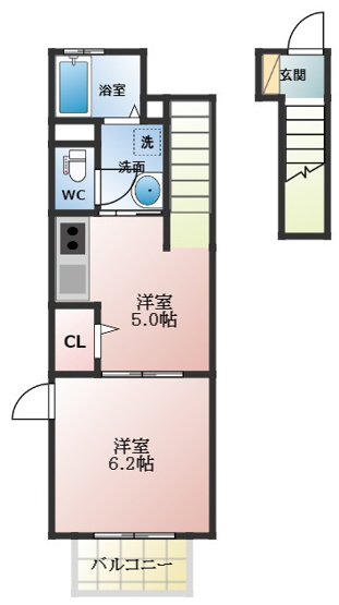 【間取り】 | フルールふじさわ台