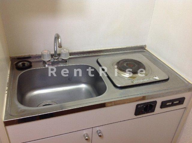 レオパレスロタシオンの設備|電気コンロ　１口