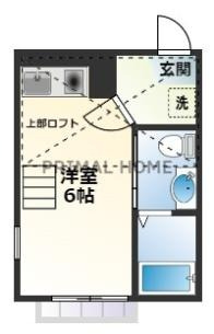 【間取り】 | ハーミットクラブハウス神奈川新町