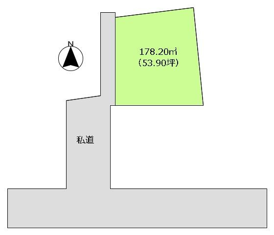 【土地図】 | 揖保郡太子町馬場　売り土地
