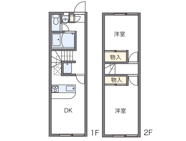 【間取り】 | レオパレス教興寺