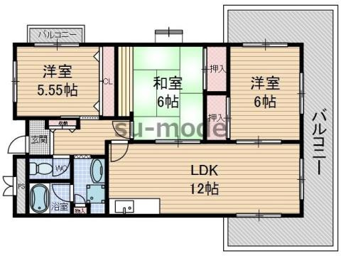 【間取り】 | ヌーヴェルシャトー