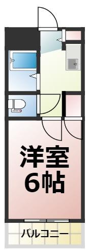 【間取り】 | 富士レイホービル第２ 