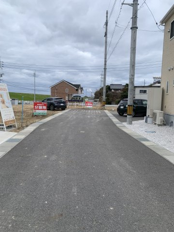 【No.6399】吉成南1丁目/3LDK+書斎+ドライルーム/建売の前面道路含む現地写真