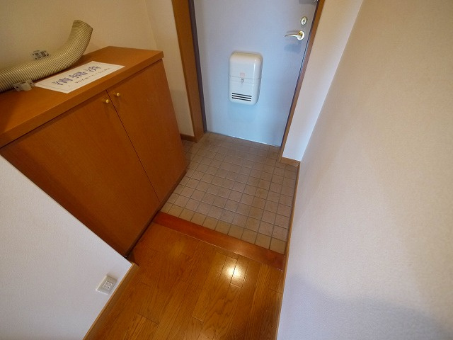 木津南パークサイドヴィレッヂの玄関