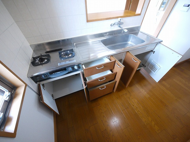 木津南パークサイドヴィレッヂのキッチン