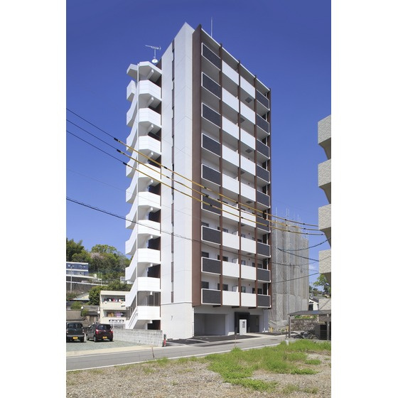 熊本市西区春日３丁目の賃貸マンションの外観