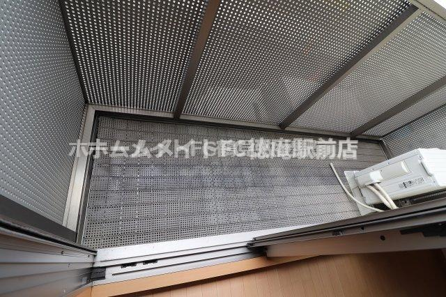 アリエッタ西堤のバルコニー