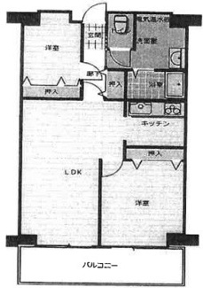 【間取り】 | 住道グランドコーポ