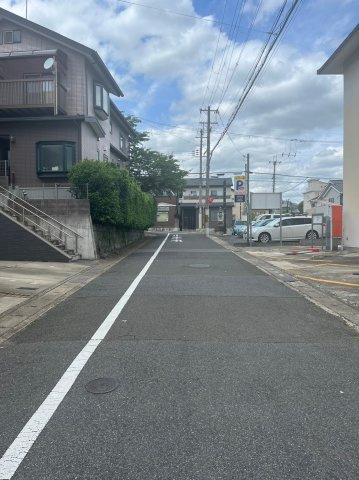 西賀茂角社町の前面道路含む現地写真
