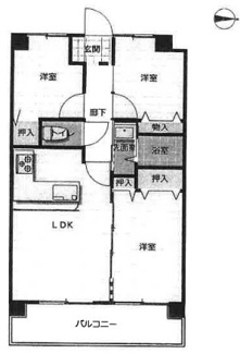 【間取り】 | エメラルドマンション鶴見緑地