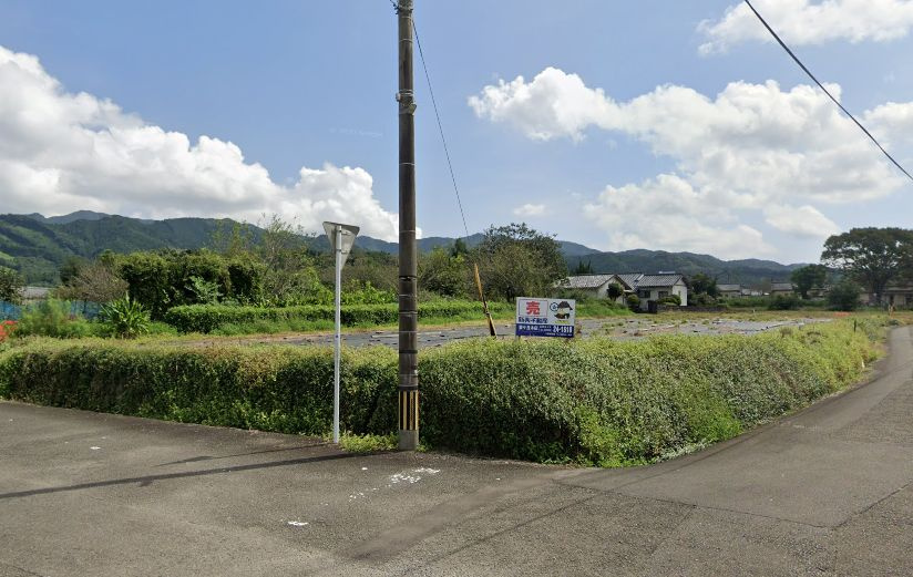 都城市豊満町の売地の外観