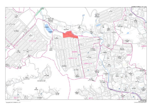 【土地図】 | 加賀野井 分譲地