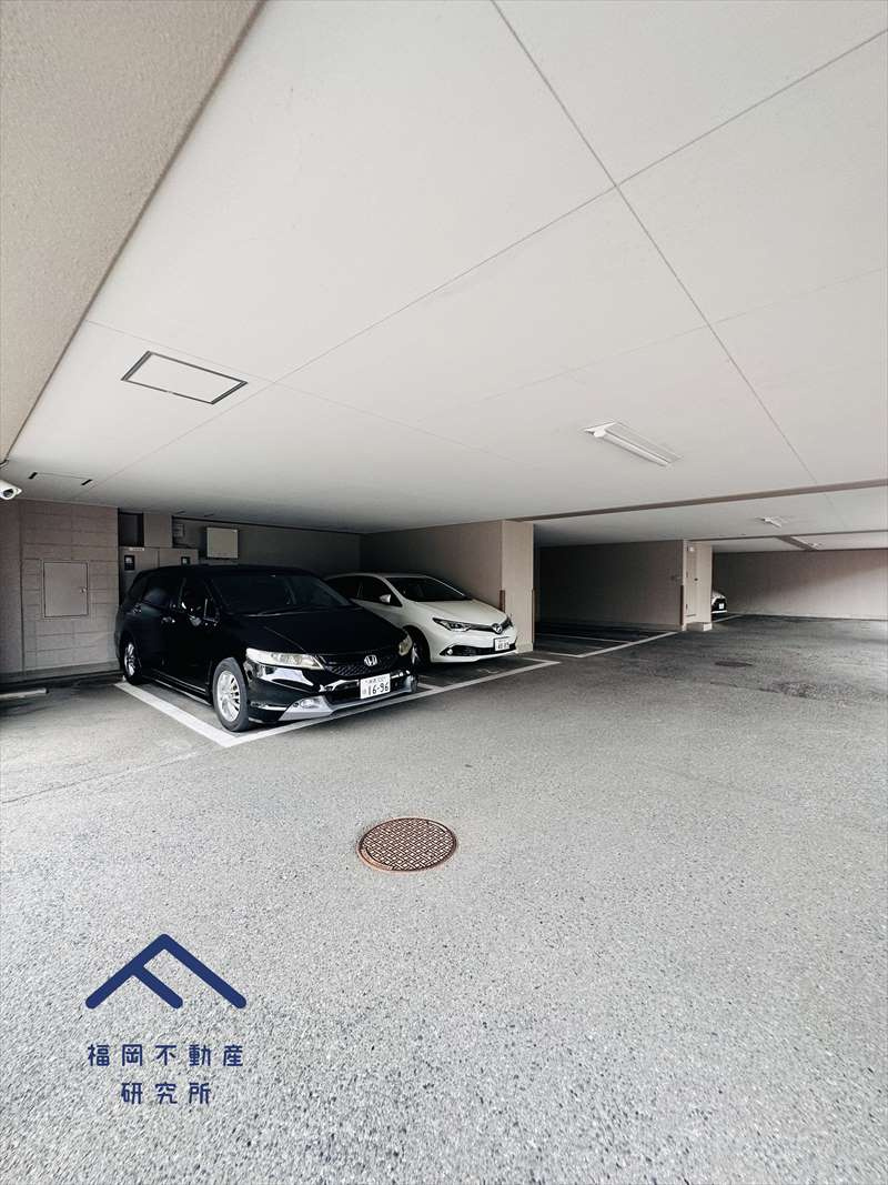アーサー大橋南エクシオの駐車場