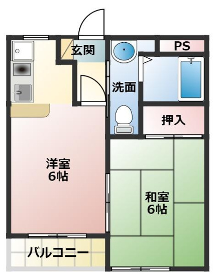 【間取り】 | カワイマンション