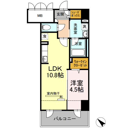 【間取り】 | セントラルコートU