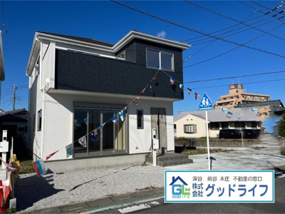 【外観】 | 深谷市東大沼1期　新築住宅　全2棟　1号棟