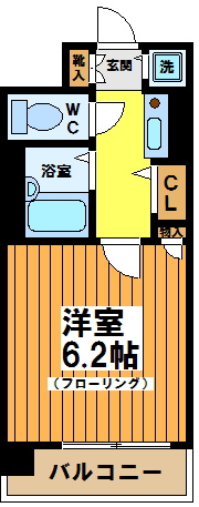 【間取り】 | 日神パレステージ笹塚第２